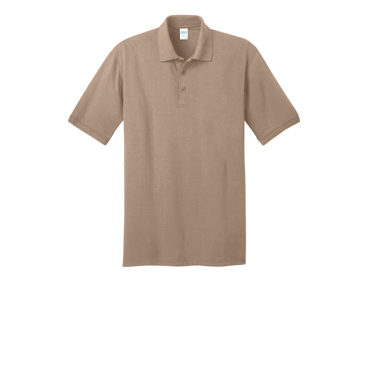 Port & Company® Neutrals Core Blend Jersey Knit Polo